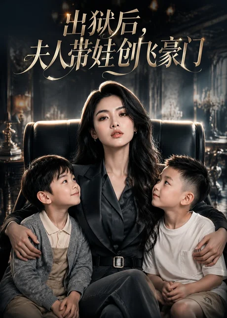 出狱后，夫人带娃创飞豪门（75集）AI短剧 (2026)