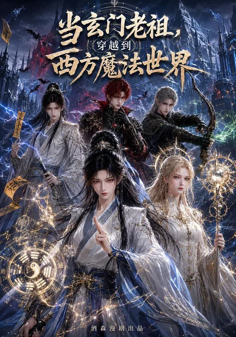 当玄门老祖，穿越到西方魔法世界（55集）AI短剧 (2026)