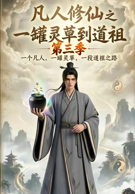 凡人修仙之一罐灵草到道祖第三季（91集）AI短剧 (2026)