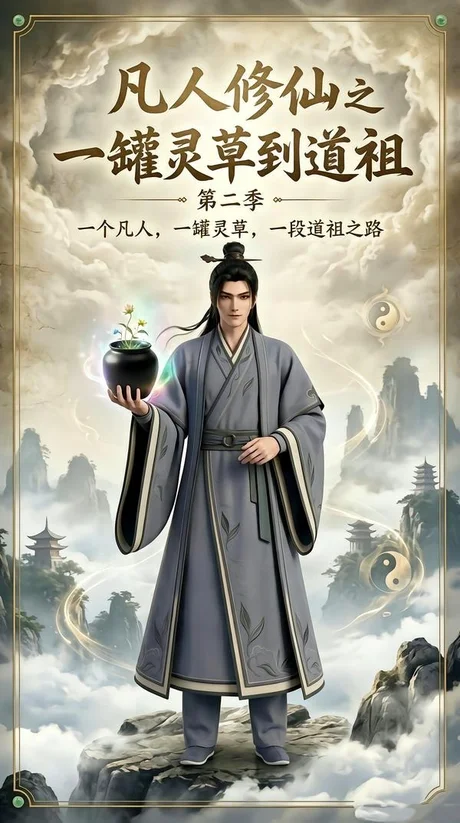 凡人修仙之一罐灵草到道祖第二季（135集）AI短剧 (2026)