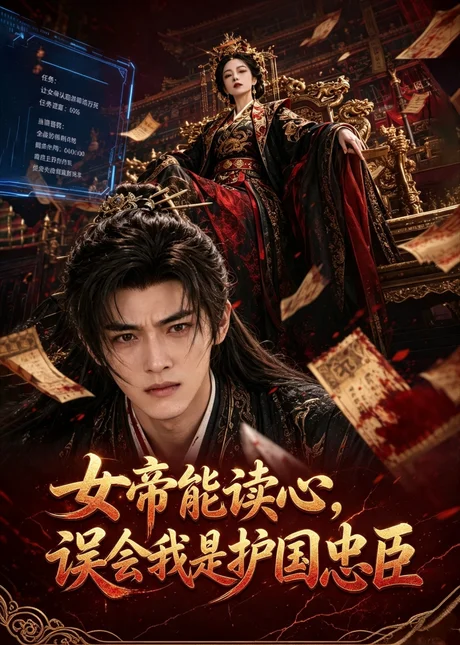 女帝能读心，误会我是护国忠臣（71集）AI短剧 (2026)