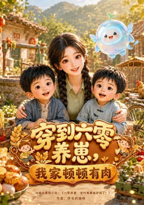穿到六零养崽，我家顿顿有肉（100集）AI短剧 (2026)