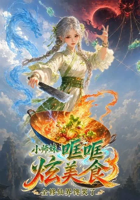 小师妹哐哐炫美食，全修仙界馋哭了（62集）AI短剧 (2026)