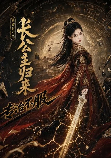 踏破时空的长公主归来，专治不服（95集）AI短剧 (2026)