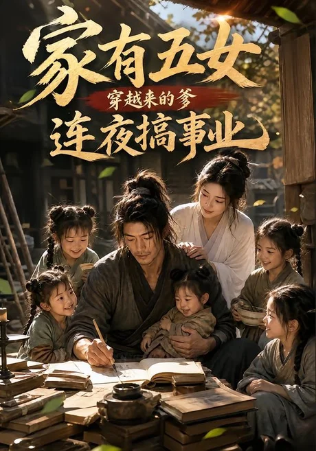 家有五女，穿越来的他连夜搞事业！（75集）AI短剧 (2026)