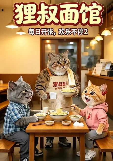狸叔面馆：每日开张，欢乐不停2（20集）AI短剧 (2026)