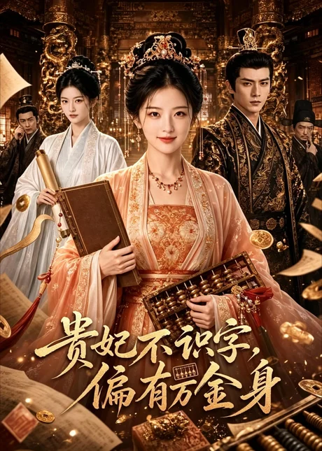 贵妃不识字，偏有万金身（45集）AI短剧 (2026)
