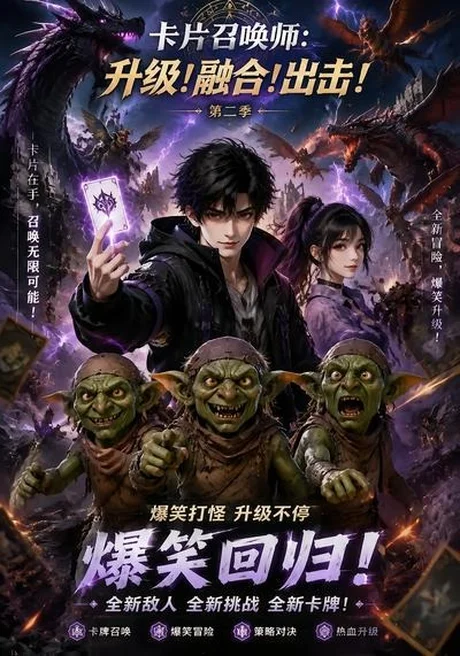 卡片召唤师:升级!融合!出击!第二季(70集)AI短剧 (2026) 卡片召唤师:升级!融合!出击!第二季(70集)AI短剧 (2026)