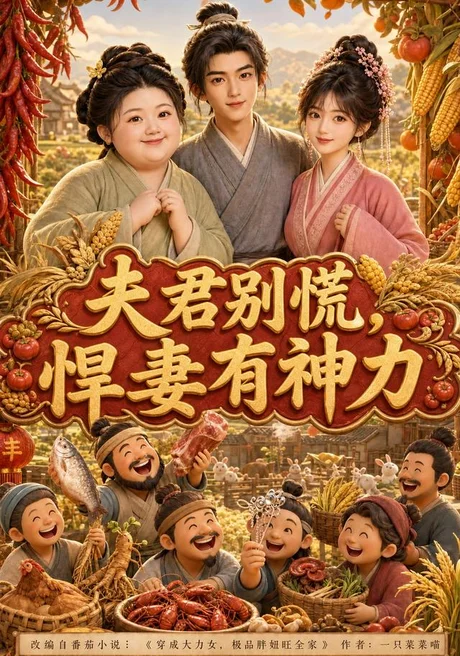 夫君别慌,悍妻有神力(100集)AI短剧 (2026) 夫君别慌,悍妻有神力(100集)AI短剧 (2026)