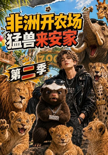 非洲开农场,猛兽来安家第二季(75集)AI短剧 (2026) 非洲开农场,猛兽来安家第二季(75集)AI短剧 (2026)