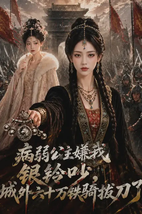 病弱公主嫌我银铃吵,城外六十万铁骑拔刀了(63集)AI短剧 (2026) 病弱公主嫌我银铃吵,城外六十万铁骑拔刀了(63集)AI短剧 (2026)