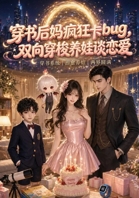 穿书后妈疯狂卡bug，双向穿梭养娃谈恋爱（40集）AI短剧 (2026)