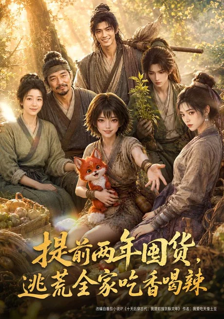 提前两年囤货,逃荒全家吃香喝辣(60集)AI短剧 (2026) 提前两年囤货,逃荒全家吃香喝辣(60集)AI短剧 (2026)
