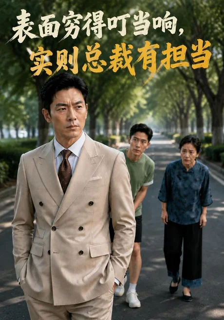 表面穷得叮当响,实则总裁有担当(40集)AI短剧 (2026) 表面穷得叮当响,实则总裁有担当(40集)AI短剧 (2026)