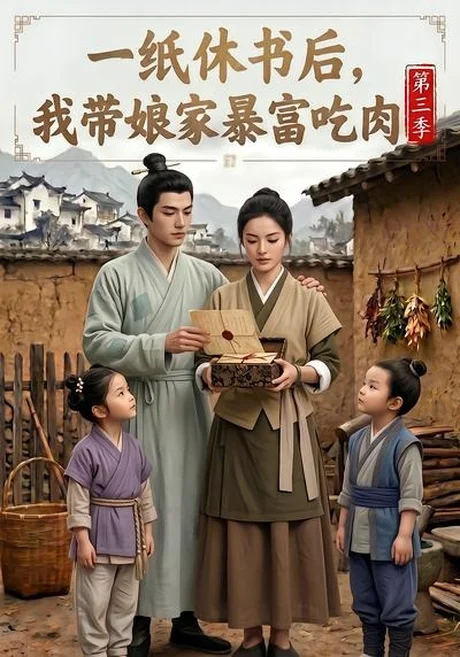 一纸休书后,我带娘家暴富吃肉第三季(91集)AI短剧 (2026) 一纸休书后,我带娘家暴富吃肉第三季(91集)AI短剧 (2026)