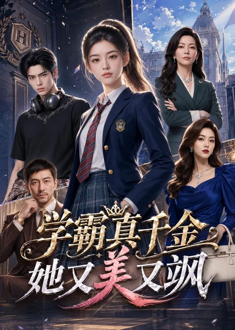 学霸真千金她又美又飒(68集)AI短剧 (2026) 学霸真千金她又美又飒(68集)AI短剧 (2026)