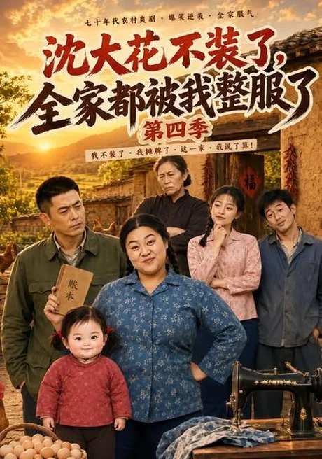 沈大花不装了，全家都被我整服了第四季（58集）AI短剧 (2026)