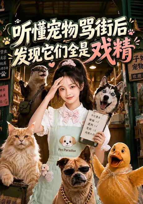 听懂宠物骂街后发现它们全是戏精(74集)AI短剧 (2026) 听懂宠物骂街后发现它们全是戏精(74集)AI短剧 (2026)