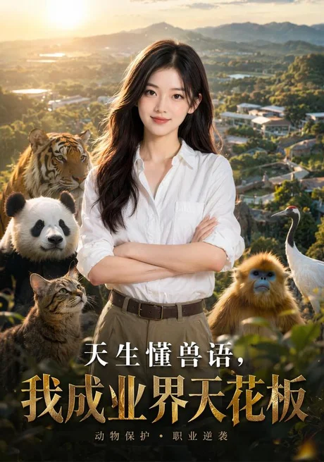 天生懂兽语，我成业界天花板（44集）AI短剧 (2026)