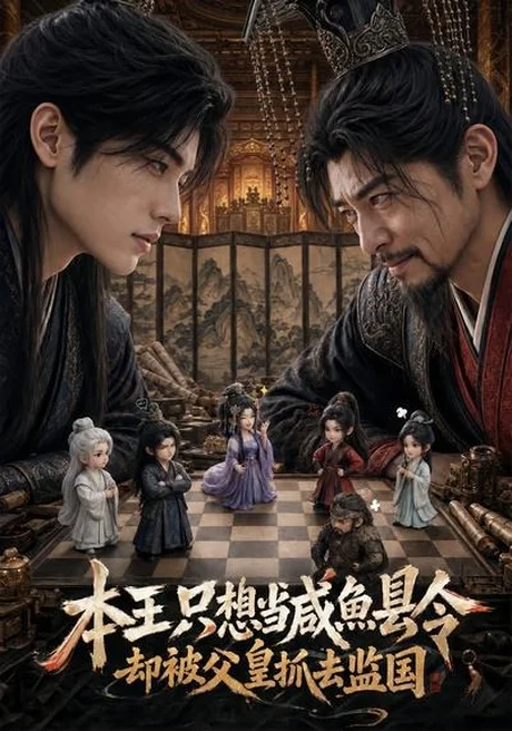 本王只想当咸鱼县令，却被父皇抓去监国（73集）AI短剧 (2026)