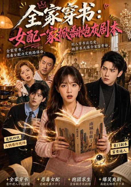 全家穿书：女配一家掀翻炮灰剧本（52集）AI短剧 (2026)
