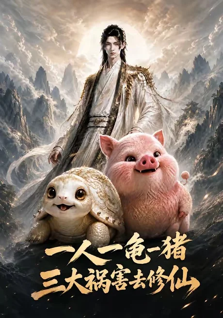 一人一龟一猪,三大祸害去修仙(169集)AI短剧 (2026) 一人一龟一猪,三大祸害去修仙(169集)AI短剧 (2026)