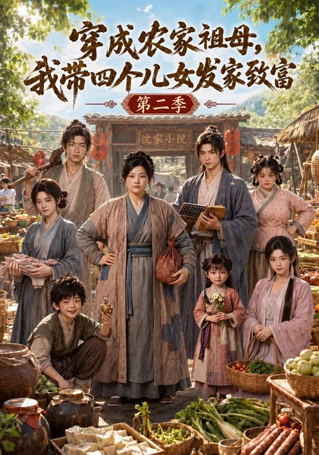穿成农家祖母,我带四个儿女发家致富第二季(105集)AI短剧 (2026) 穿成农家祖母,我带四个儿女发家致富第二季(105集)AI短剧 (2026)