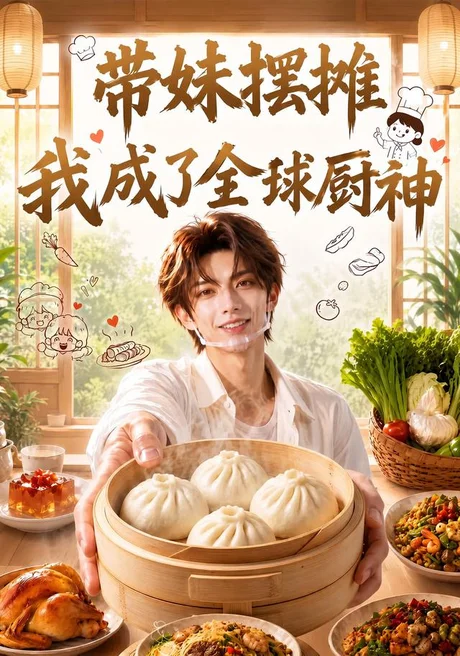 带妹摆摊，我成了全球厨神（71集）AI短剧 (2026)