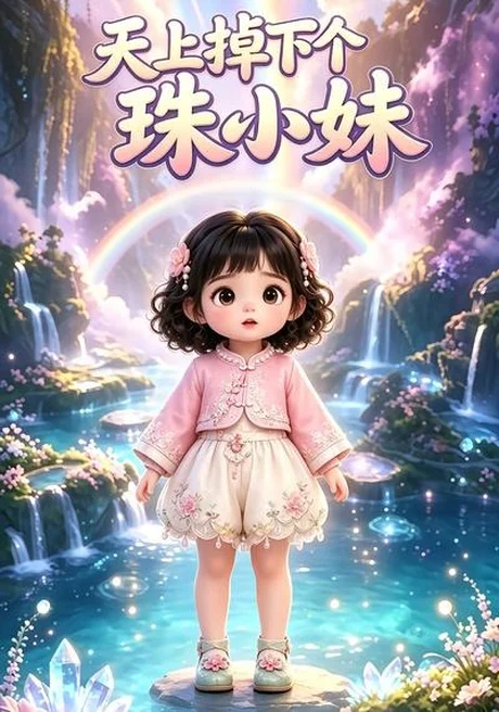 天上掉下个珠小妹（25集） AI短剧 (2026)