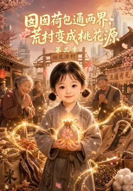 囡囡荷包通两界，荒村变成桃花源第三季（82集） AI短剧 (2026)