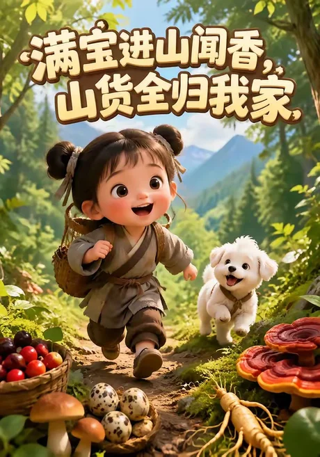 满宝进山闻香，山货全归我家（203集） AI短剧 (2026)