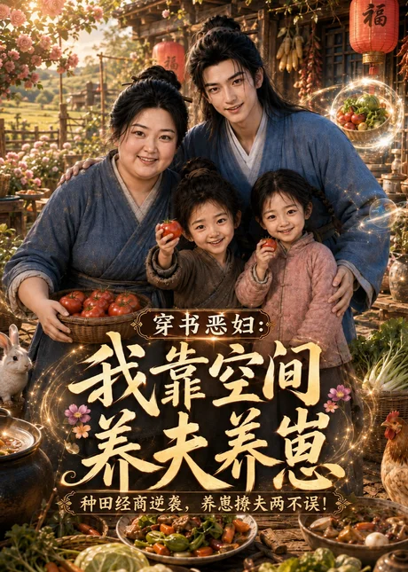 穿书恶妇：我靠空间养夫养崽（100集） AI短剧 (2026)