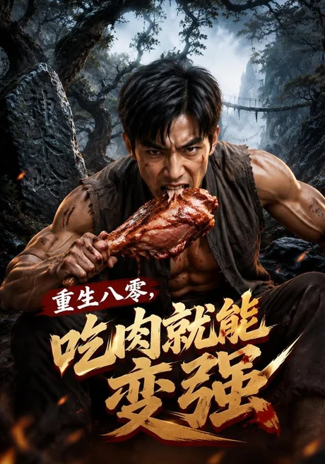 重生八零，吃肉就能变强（54集）AI短剧 (2026)