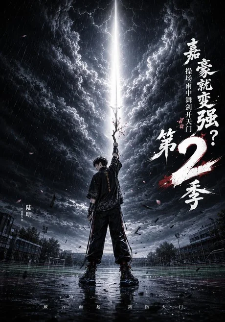 嘉豪就变强？操场雨中舞剑开天门第2季（113集）AI短剧 (2026)