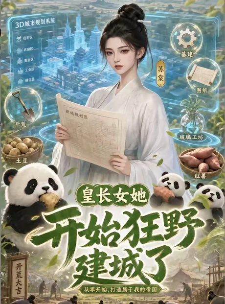 皇长女她开始狂野建城了(50集)AI短剧 (2026) 皇长女她开始狂野建城了(50集)AI短剧 (2026)