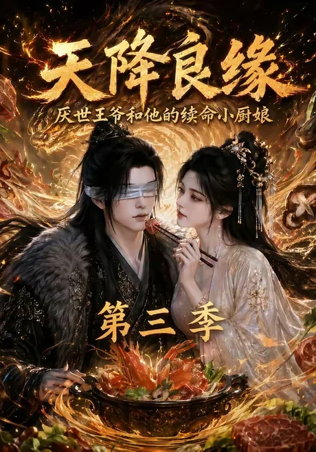 天降良缘:厌世王爷和他的续命小厨娘第三季(120集)AI短剧 (2026) 天降良缘:厌世王爷和他的续命小厨娘第三季(120集)AI短剧 (2026)