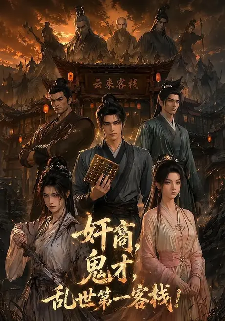 奸商鬼才，乱世第一客栈!（60集）AI短剧 (2026)