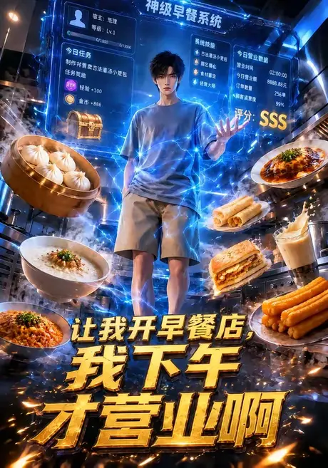 让我开早餐店,我下午才营业啊(80集)AI短剧 (2026) 让我开早餐店,我下午才营业啊(80集)AI短剧 (2026)
