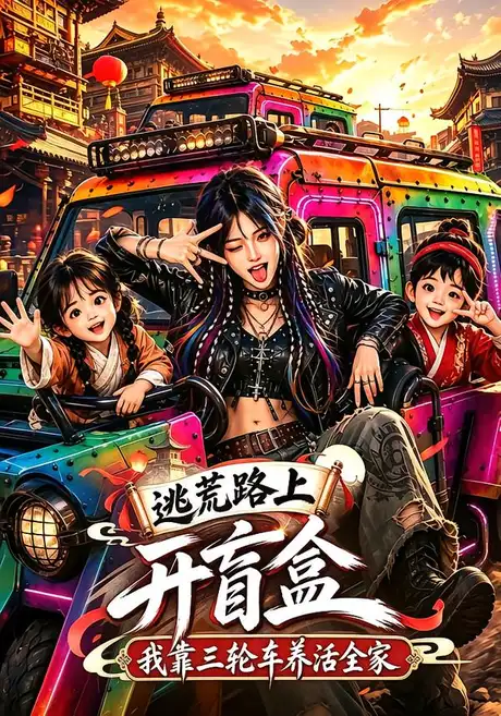 逃荒路上开盲盒，我靠三轮车养活全家（84集）AI短剧 (2026)
