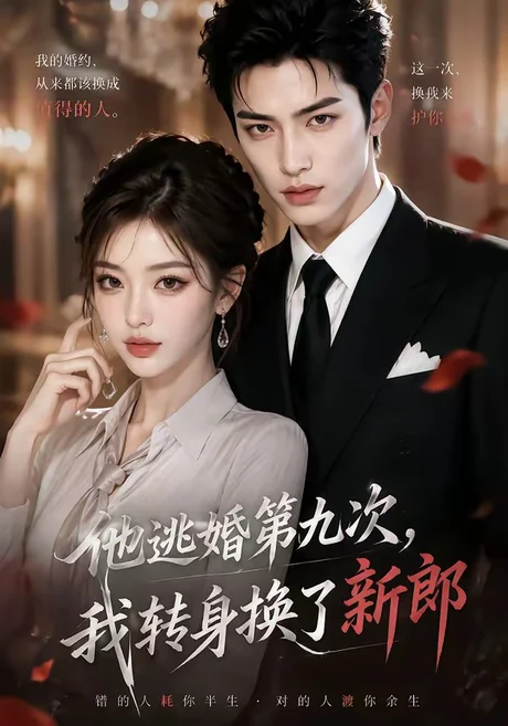 他逃婚第九次,我转身换了新郎(48集)AI短剧 (2026) 他逃婚第九次,我转身换了新郎(48集)AI短剧 (2026)