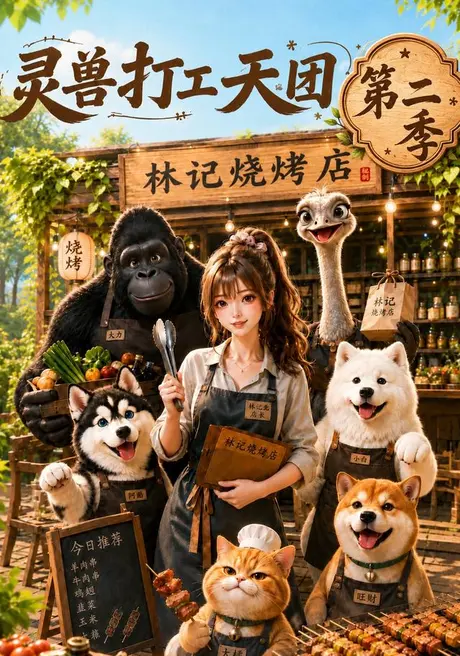 灵兽打工天团第二季（119集）AI短剧 (2026)