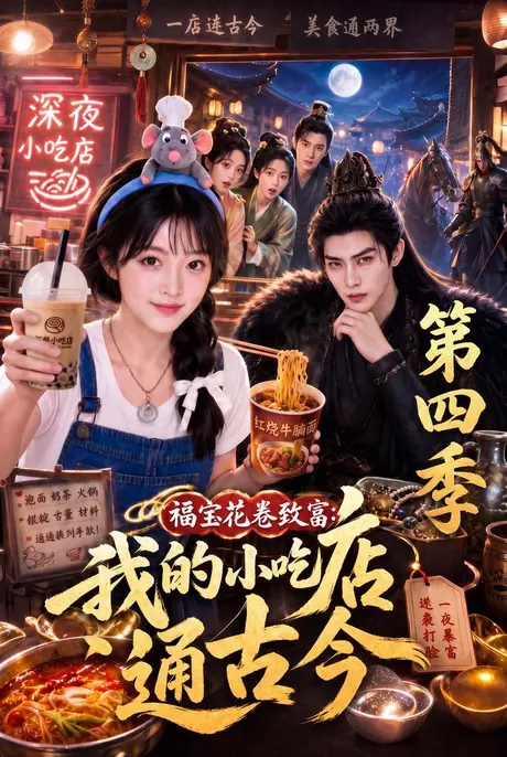 福宝花卷致富：我的小吃店通古今第四季（305集）AI短剧 (2026)