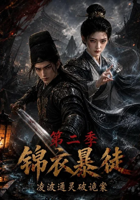 锦衣暴徒:凌波通灵破诡案第二季(138集)AI短剧 (2026) 锦衣暴徒:凌波通灵破诡案第二季(138集)AI短剧 (2026)
