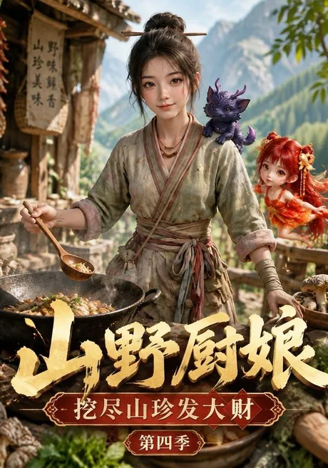 山野厨娘,挖尽山珍发大财第四季(80集)AI短剧 (2026) 山野厨娘,挖尽山珍发大财第四季(80集)AI短剧 (2026)