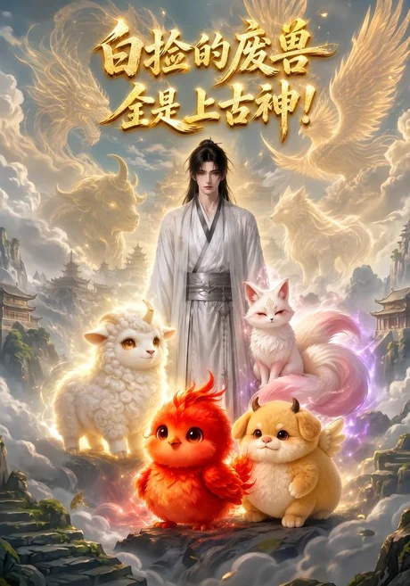 白捡的废兽全是上古神(60集)AI短剧 (2026) 白捡的废兽全是上古神(60集)AI短剧 (2026)