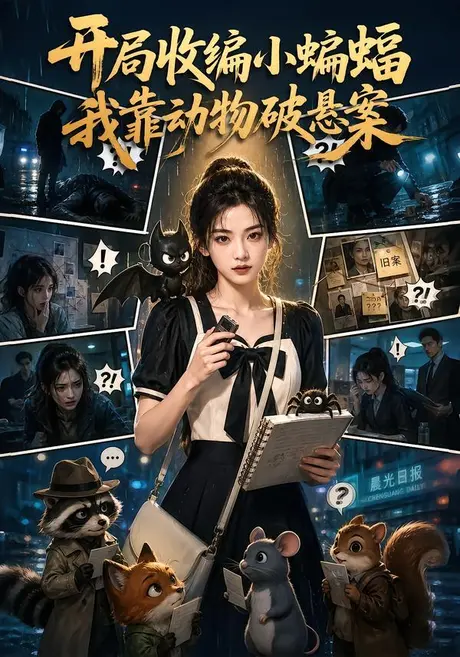 开局收编小蝙蝠我靠动物破悬案(70集)AI短剧 (2026) 开局收编小蝙蝠我靠动物破悬案(70集)AI短剧 (2026)