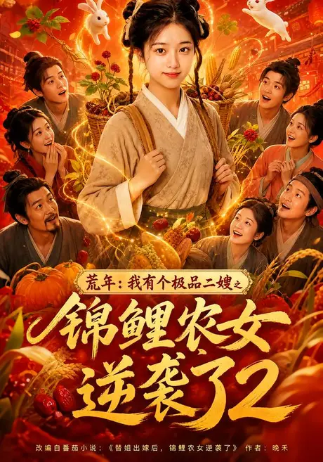 荒年:我有个极品二嫂之锦鲤农女逆袭了2(226集)AI短剧 (2026) 荒年:我有个极品二嫂之锦鲤农女逆袭了2(226集)AI短剧 (2026)