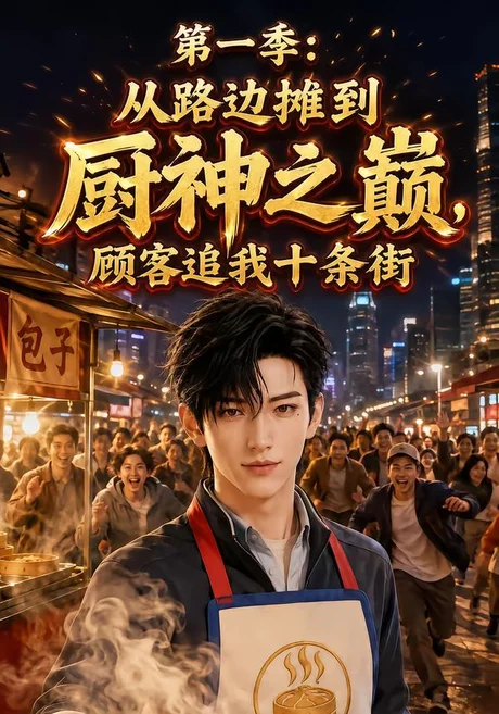 第一季从路边摊到厨神之巅,顾客追我十条街(102集)AI短剧 (2026) 第一季从路边摊到厨神之巅,顾客追我十条街(102集)AI短剧 (2026)
