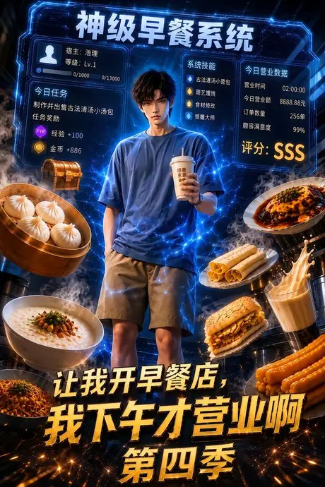 让我开早餐店，我下午才营业啊第四季（77集）AI短剧 (2026)