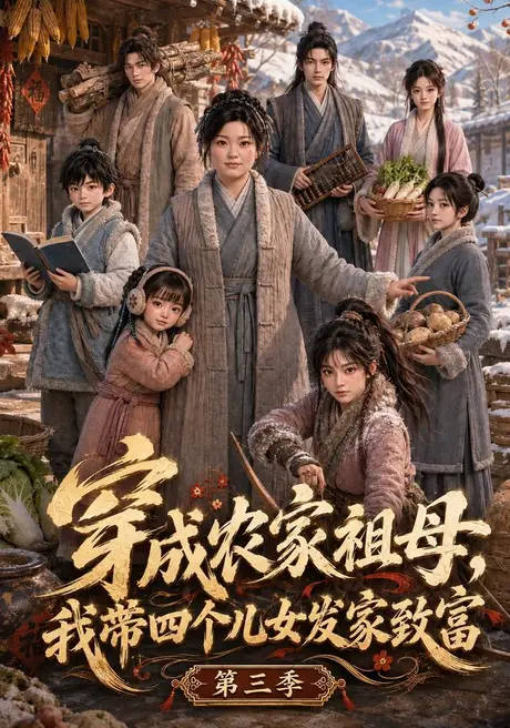 穿成农家祖母,我带四个儿女发家致富第三季(69集)AI短剧 (2026) 穿成农家祖母,我带四个儿女发家致富第三季(69集)AI短剧 (2026)